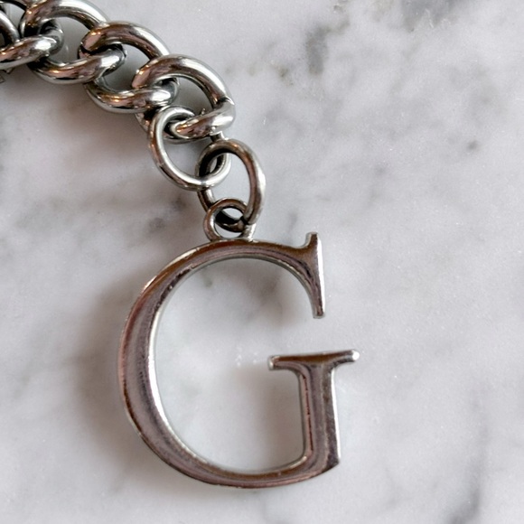 Guess Metal Charm Keychain - Picture 7 of 7